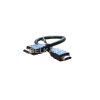 Кабель HDMI (M) - HDMI (M), круглый, 30 см