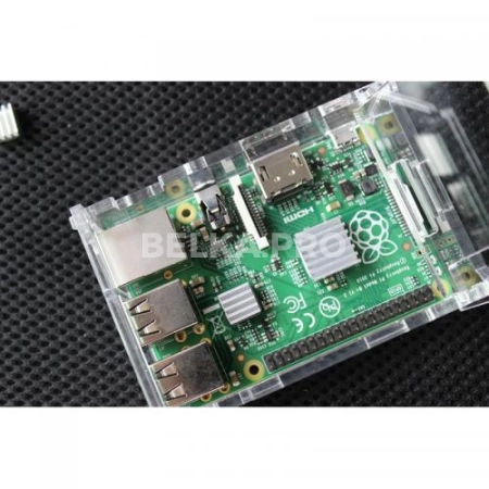 Комлект алюминиевых радиаторов для Raspberry Pi