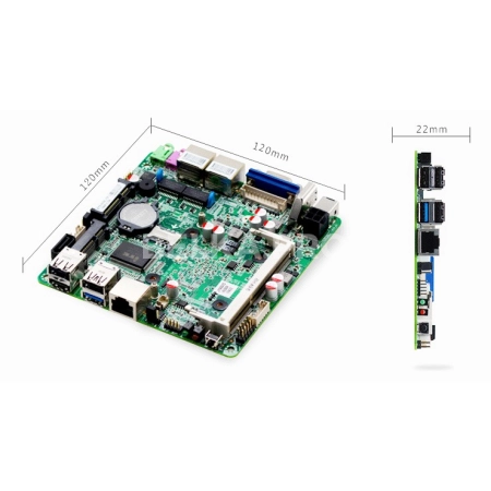 Материнская плата Nano-ITX с процессором STX-N39