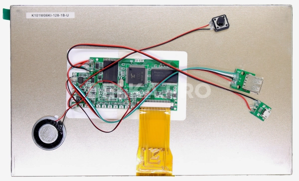 Дисплей 10,1" с контроллером K101W06KI-128-1B-U (MCX101IPS4221H)