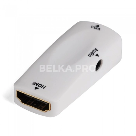 Конвертер HDMI (F) -> VGA (F) + Audio HSP-5020