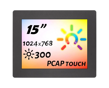 Встраиваемый сенсорный монитор 15" PN150SMC-07SPX1-HDV