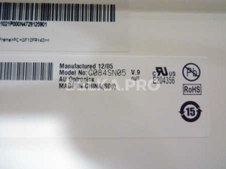 ЖК дисплей 8,4" G084SN05 V9