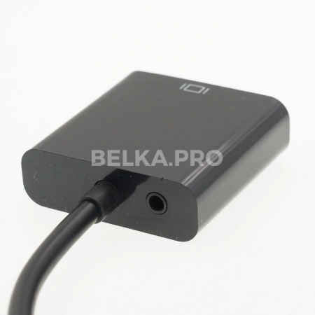 Конвертер HDMI (M) -> VGA (F) HDMI-VGA-BL