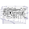Контроллер дисплея DP/HDMI/VGA JX-2556DP