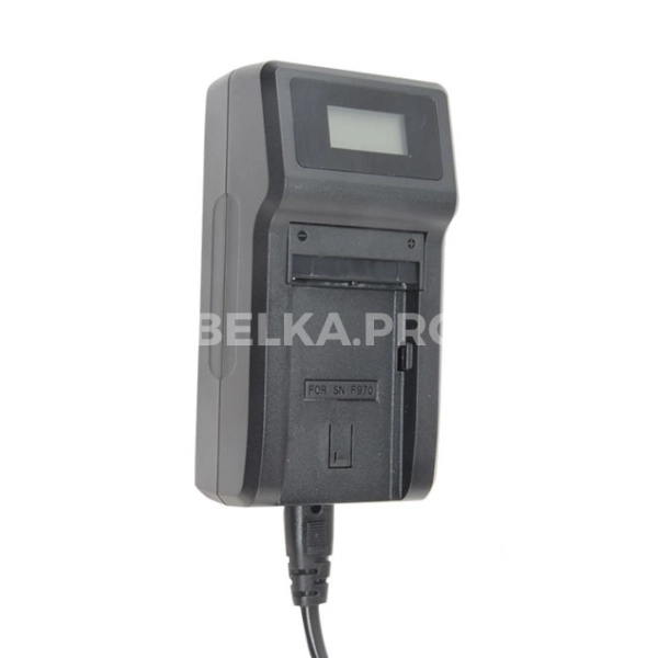 Зарядное устройство BC-F970A с дисплеем для NP-F970/F960/F550