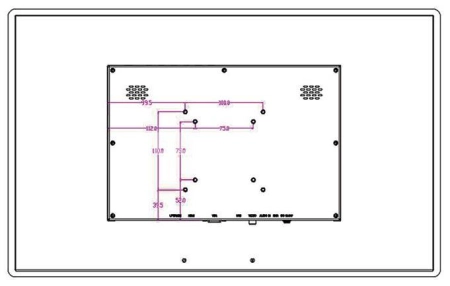 Встраиваемый монитор 21,5" Lilliput TK2150-NP/C