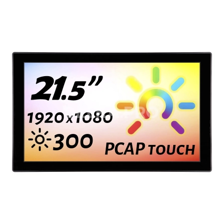 Встраиваемый сенсорный монитор 21,5" PZ215WKK6-90SPZ1-HDV