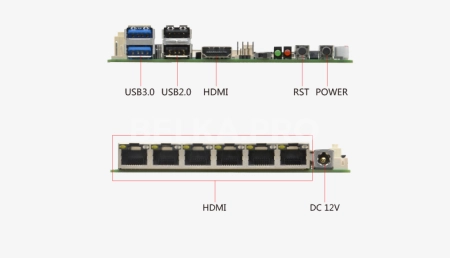Материнская плата Nano-ITX с процессором STX-R52V (5205U)