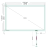 Резистивный сенсорный экран 10,1" ST-101001