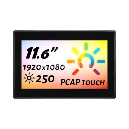 Встраиваемый сенсорный монитор 11,6" PZ116WKZ-90SPZ1-HV