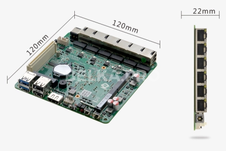 Материнская плата Nano-ITX с процессором STX-R52V (5205U)