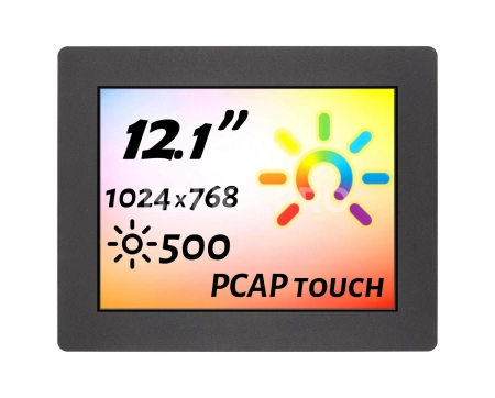 Встраиваемый сенсорный монитор 12,1" PN121SMK-07HPX1-HVA