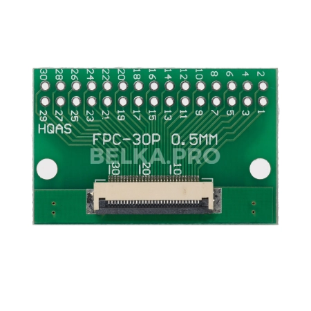 Переходная плата FPC/FFC-30P 0,5мм + 1мм