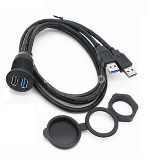 Кабель USB 3.0 x 2 - Водонепроницаемый порт USB 3.0 x 2, 60 см