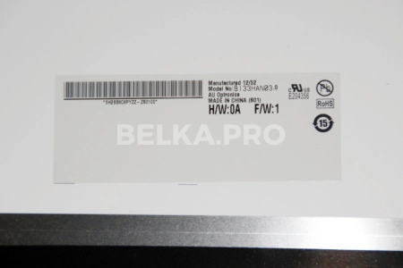 ЖК дисплей 13,3" B133HAN03.0