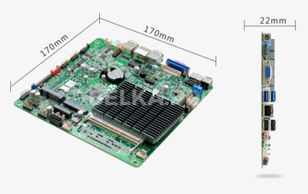 Материнская плата Mini-ITX с процессором ITX-B347_J112L (J3455)