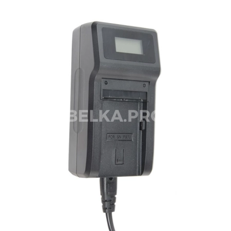 Зарядное устройство BC-F970A с дисплеем для NP-F970/F960/F550