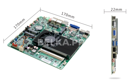 Материнская плата Mini-ITX с процессором ITX-B320_I522L (3210M)