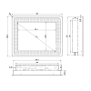 Встраиваемый сенсорный моноблок 10,4" PC-W104S07SAC (J1800/2/32)