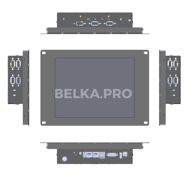 Встраиваемый сенсорный монитор 10,4" PL104SMP-86HR42-HDV