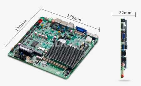 Материнская плата Mini-ITX с процессором ITX-B190_D926L (J1900)