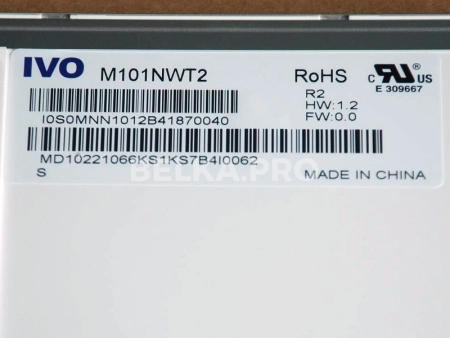 ЖК дисплей 10,1" M101NWT2 R2