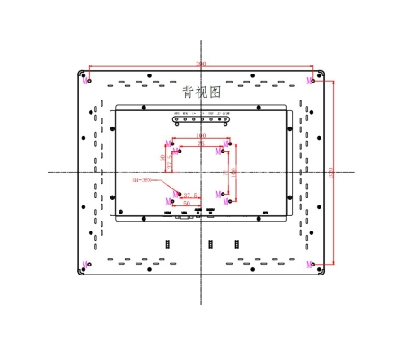 Встраиваемый монитор 19" PZ190SKZ-20S1-HV